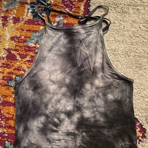 American eagle tie dye halter top